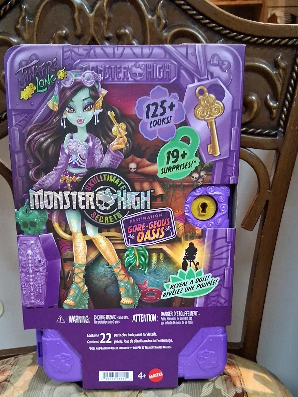 Momster High Skulltimate Secrets Jinafire Long Doll